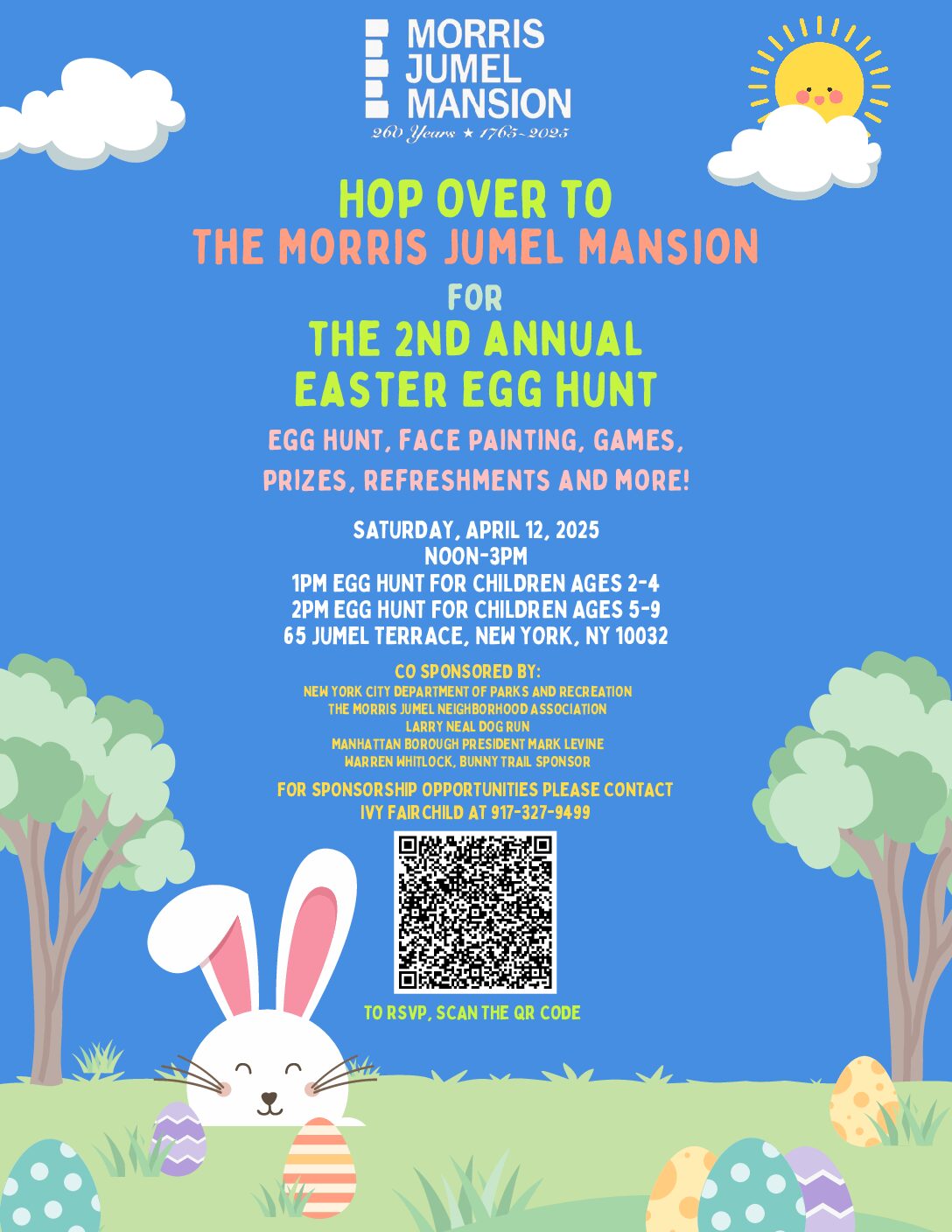 Annual Egg Hunt April 12 12:00-3:00pm | Morris-Jumel Mansion